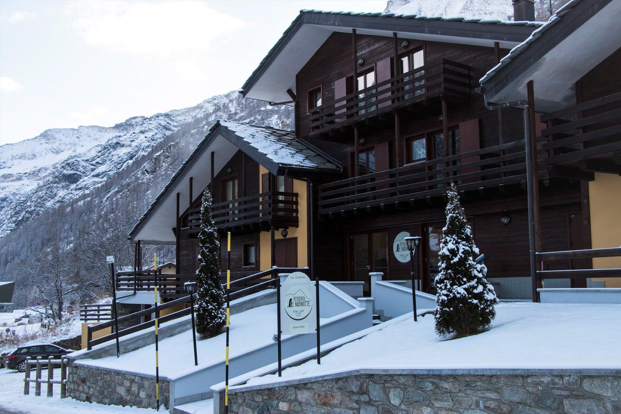 Residence Le Marmotte Gressoney-la-Trinité Exterior foto