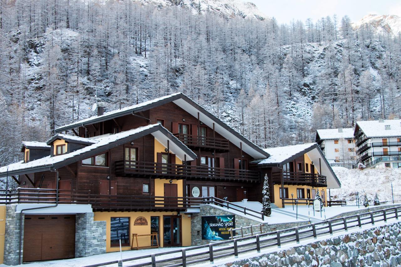 Residence Le Marmotte Gressoney-la-Trinité Exterior foto